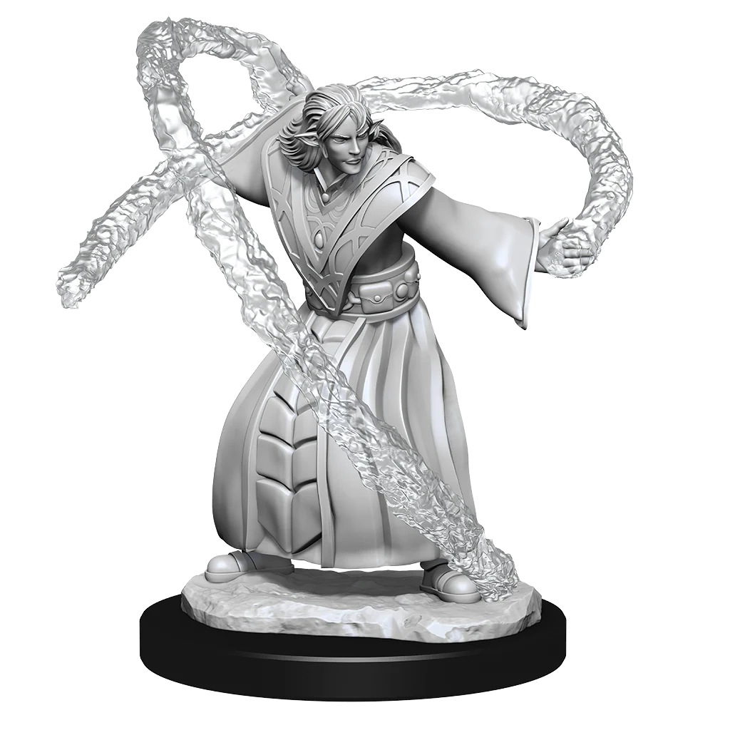 D&D Nolzurs Marvelous Miniatures: Elf Wizard Male
