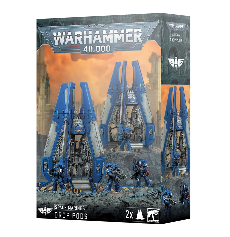 SPACE MARINES: Drop Pods