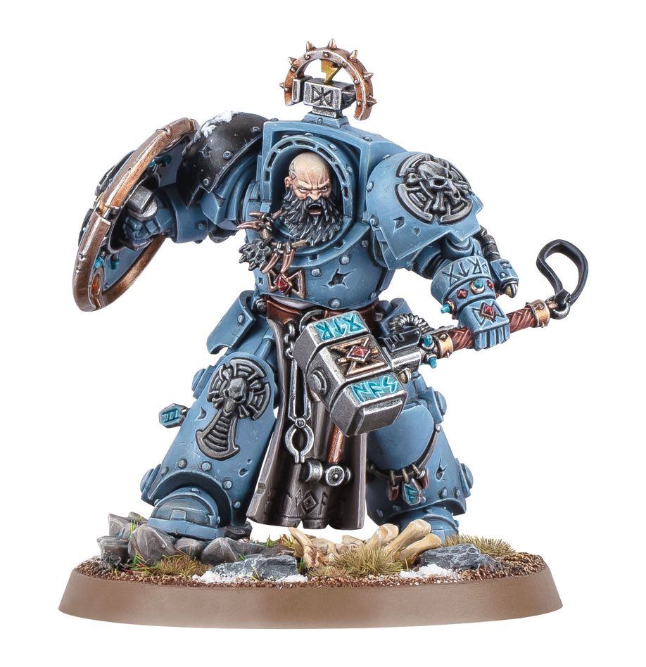 SPACE MARINES: Space Wolves Arjac Rockfist