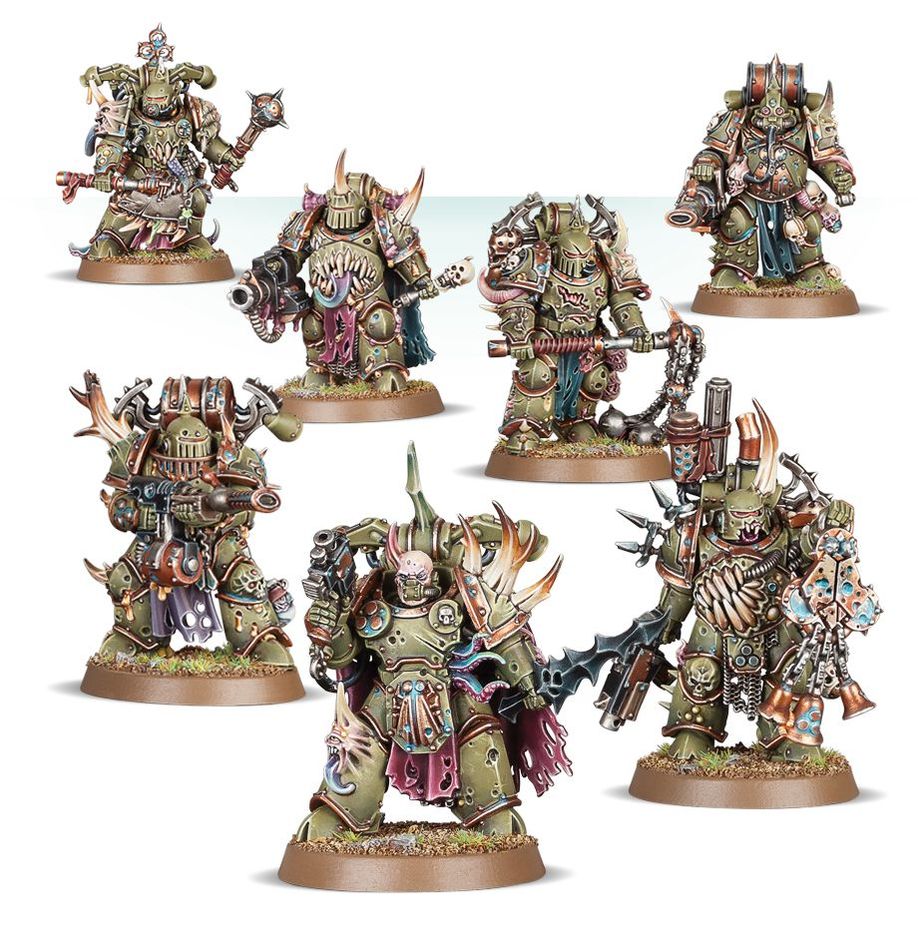 DEATH GUARD: Plague Marines