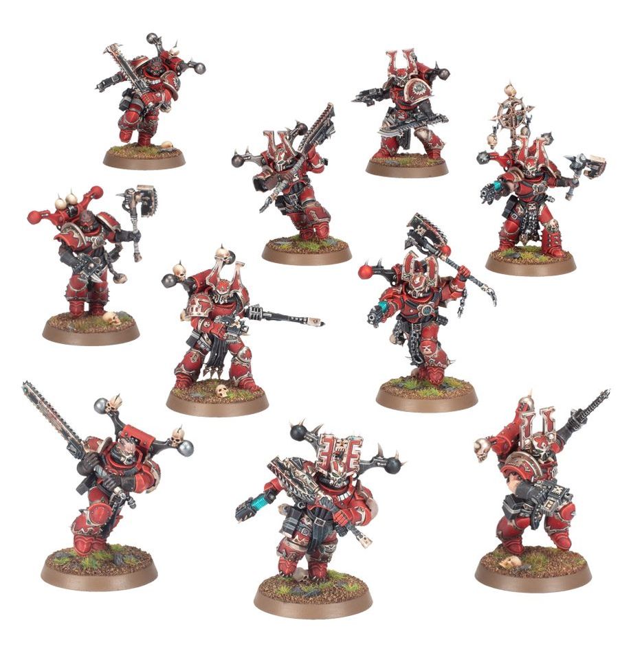 WORLD EATERS: Khorne Berzerkers