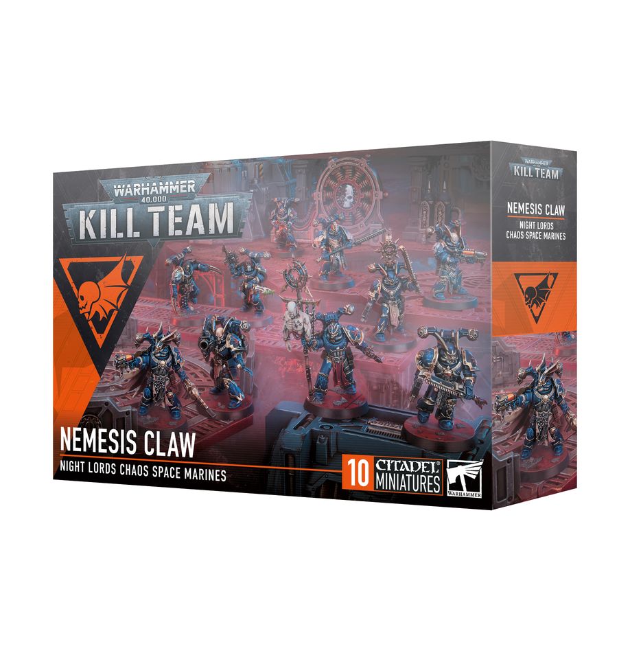 KILL TEAM: Nemesis Claw - Night Lords Chaos Space Marines
