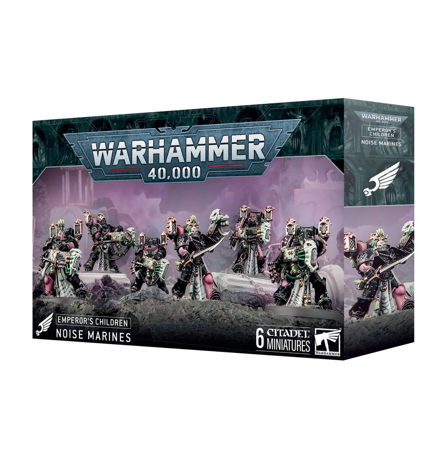 CHAOS SPACE MARINES: Emperor's Children Noise Marines