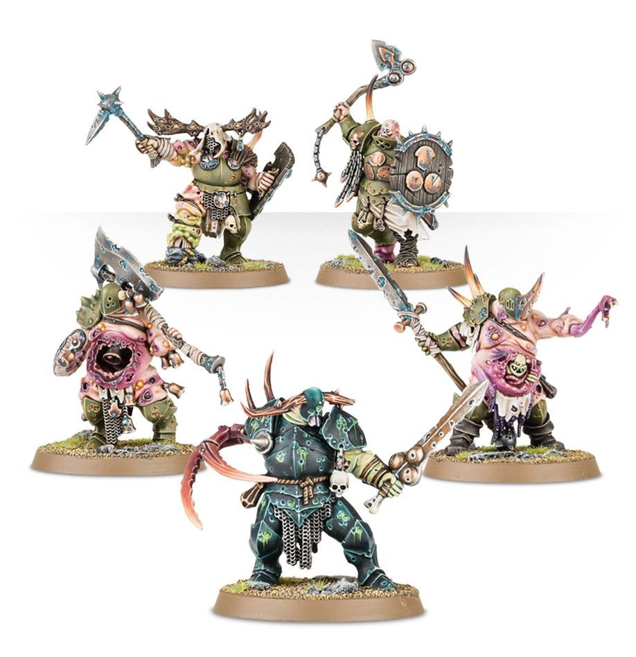 MAGGOTKIN OF NURGLE: Putrid Blightkings