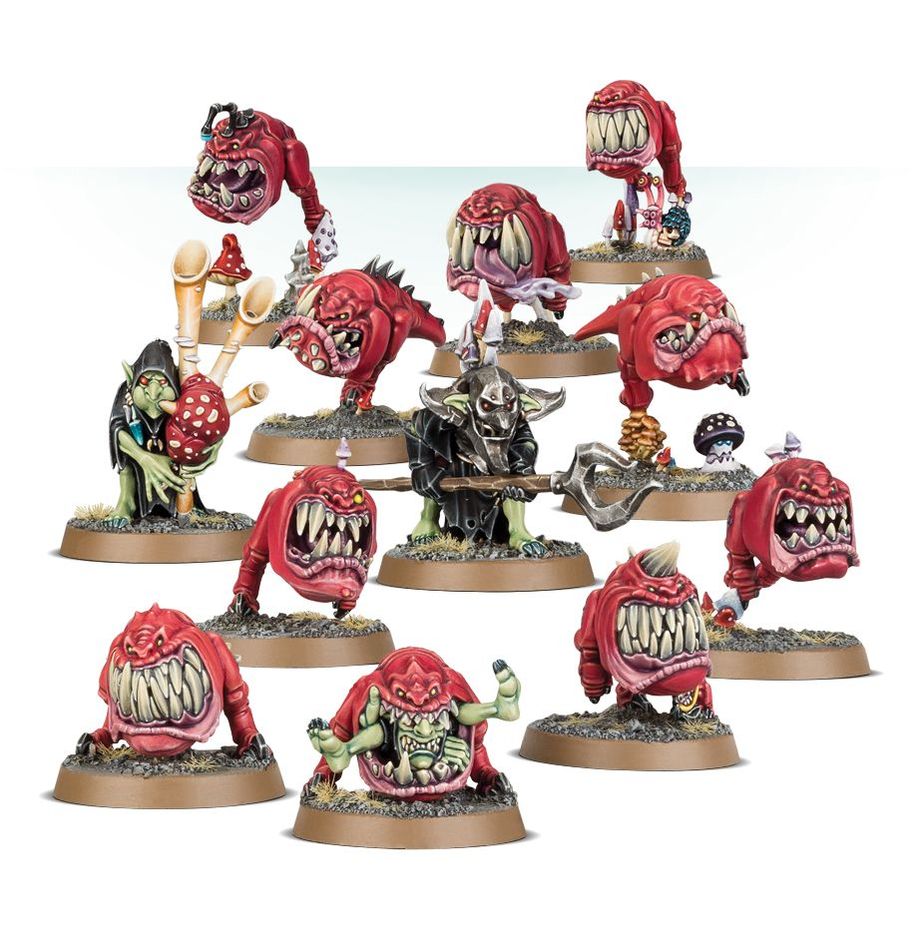 GLOOMSPITE GITZ: Squig Herd