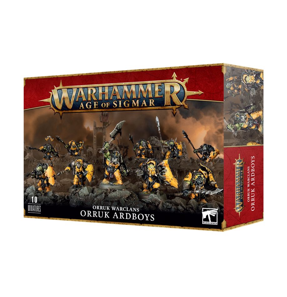 AOS : ORRUK WARCLANS : Orruk Ardboys