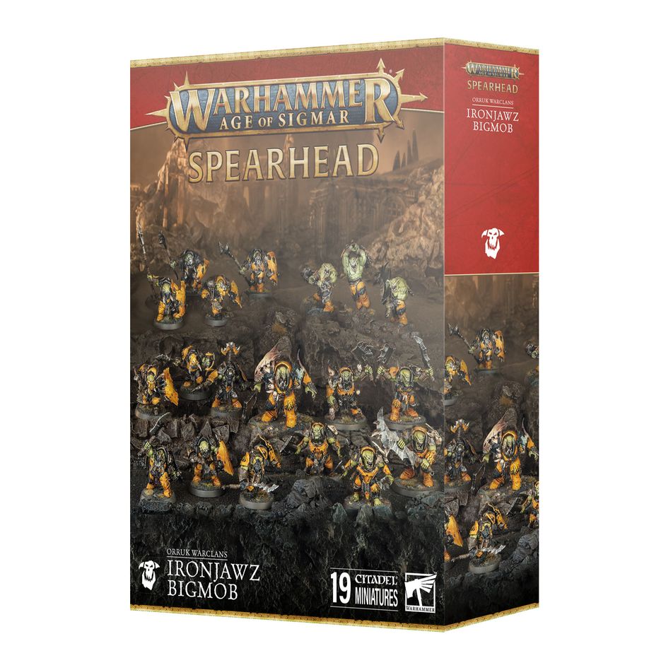 SPEARHEAD: Orruk Warclans Ironjaws Bigmob