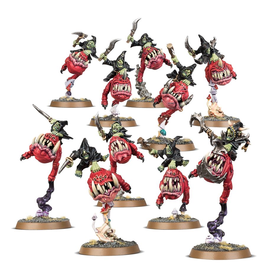 GLOOMSPITE GITZ: Squig Hoppers