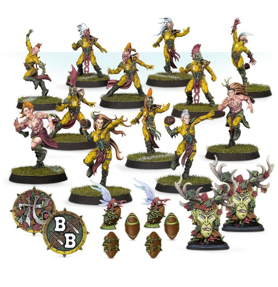 BLOOD BOWL: Wood Elf Blood Bowl Team - The Athelorn Avengers