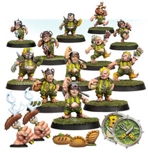 Load image into Gallery viewer, BLOOD BOWL: Halfling Blood Bowl Team – Greenfield Grasshuggers
