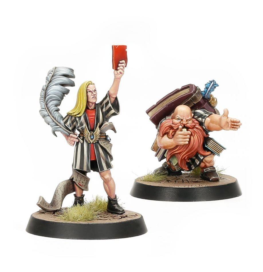 BLOOD BOWL: Elf and Dwarf Biased Referees