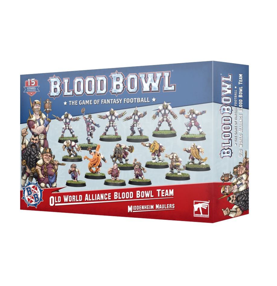 BLOOD BOWL: Human Blood Bowl Team Middenheim Maulers