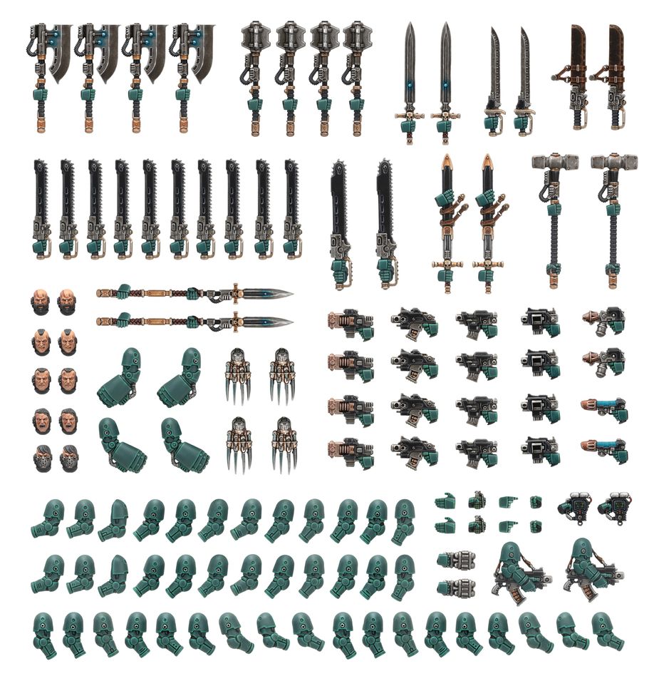 HORUS HERESY: Legion Astartes Melee Weapons Upgrade Set