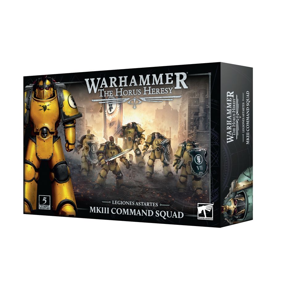 HORUS HERESY: MKIII Command Squad