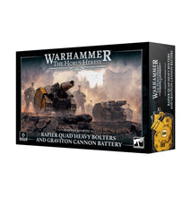 Load image into Gallery viewer, HORUS HERESY: Legion Astartes Rapier Quad Heavy Bolters and Graviton Cannon Battery

