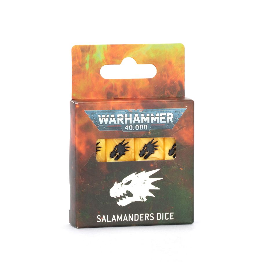 Warhammer Dice: Salamanders Dice