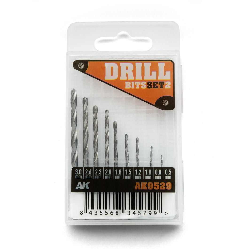 Modeller’s Drill Bits Set 2 (10pcs)