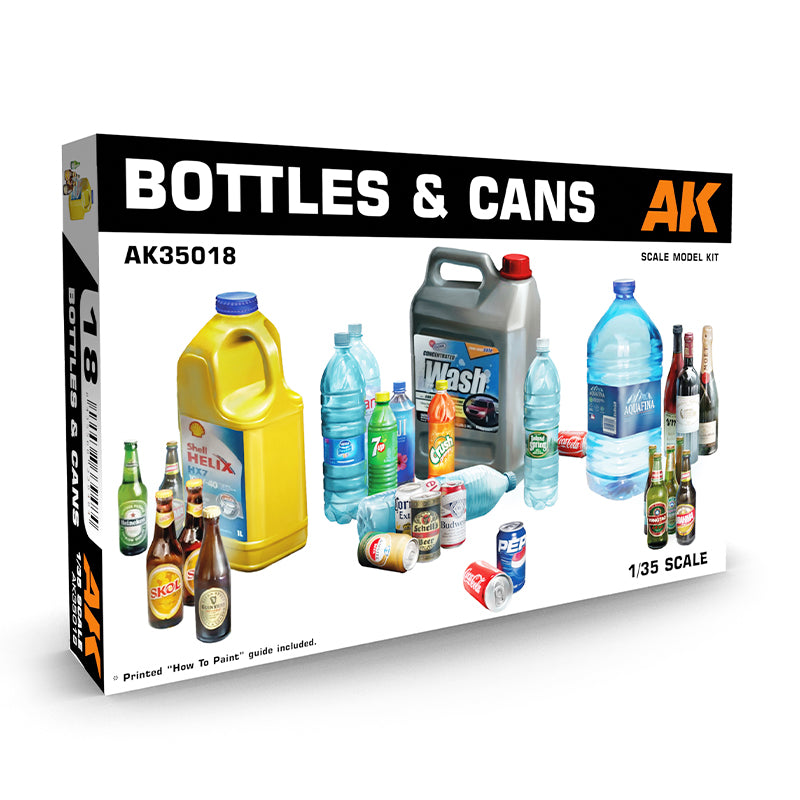 Bottles And Cans 1:35