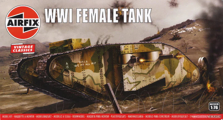 WWI Female Tank 1:76