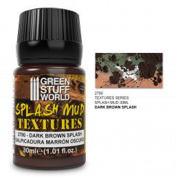 GSW Splash Mud Textures - Dark Brown