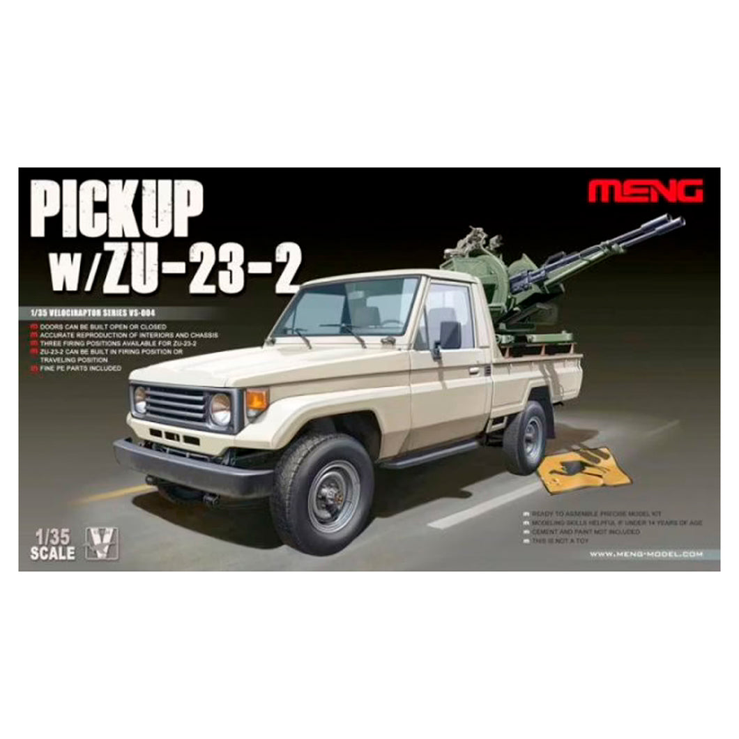 Pick Up Truck w/ZU-23-2 1:35 scale