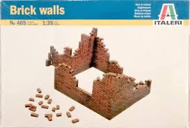 Brick Walls 1:35 scale