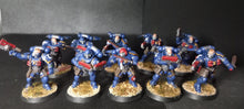 Load image into Gallery viewer, SLP Minis - Ultramarines Phobos Vanguard Strike Force - 28x minis
