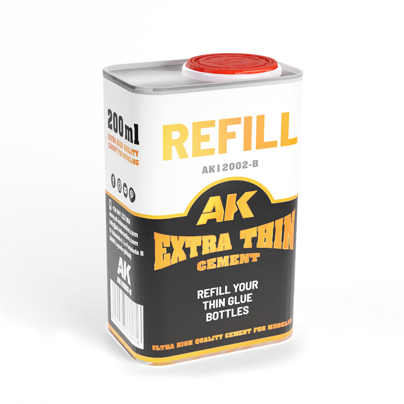 AK Cement Extra Thin - 200ml Refill