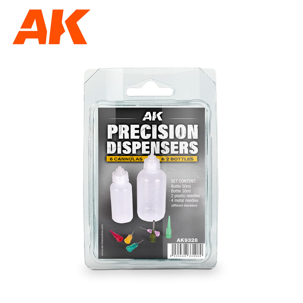 Precision Dispensers - 6 Cannulas and 2 Bottles