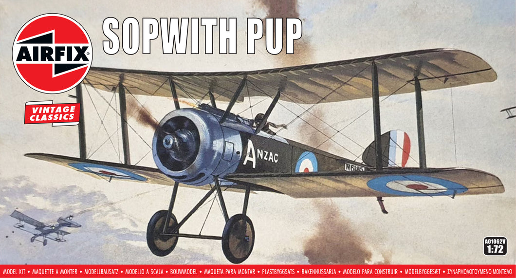 Sopwith Pup, N6185, No.4 Squadron, Royal Naval Air Service, 1917 1:72