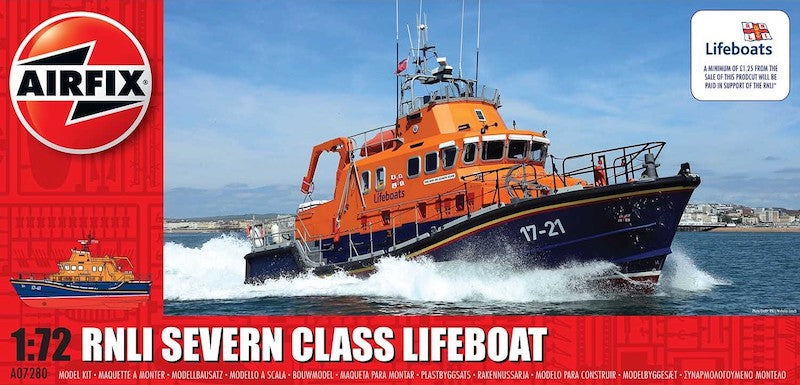 RNLI Severn Class Lifeboat 1:72