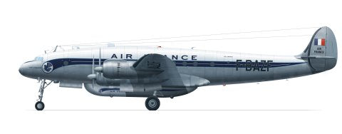 British Overseas Airways Corporation (BOAC) Lockheed L-049E, L-749A Constellation 1:144