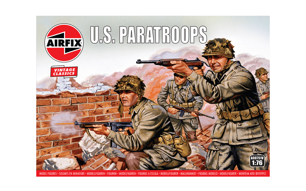 U.S. Paratroops 1:76 scale