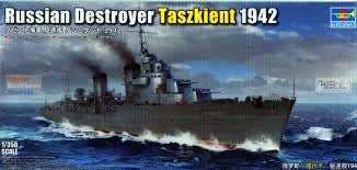 Russian Destroyer Taszkient 1942 1:350scale