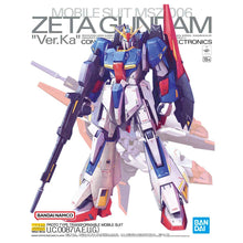 Load image into Gallery viewer, MG Gundam Zeta VER KA 1/100
