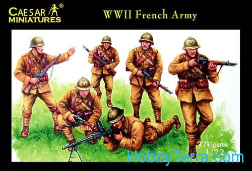 French Army (WWII) 1:72 Caesar Miniatures