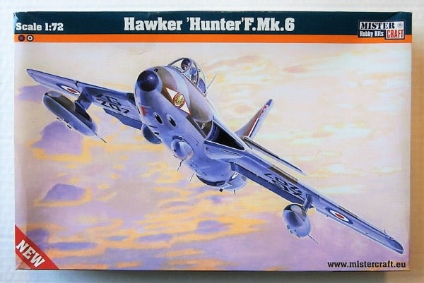 Hawker ‘Hunter’ F.Mk.6 1:72 scale