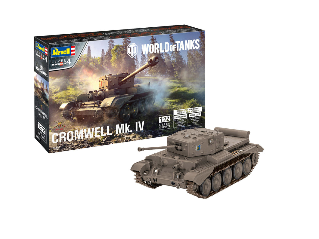 Cromwell Mk. IV (World of Tanks) 1:72 scale