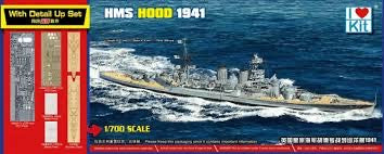 HMS Hood 1941 Top Grade Model Kit 1:700 scale