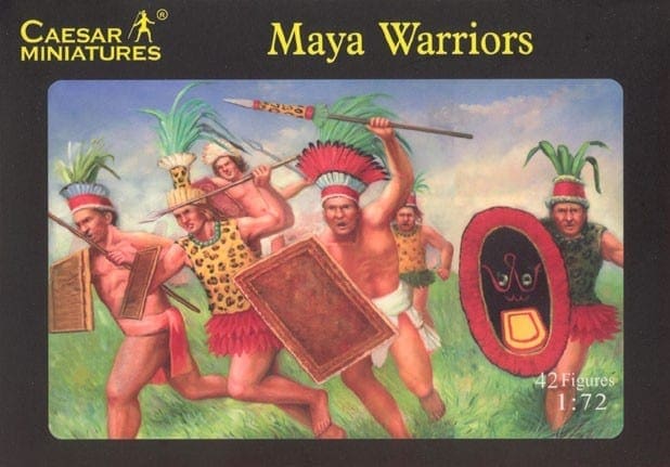 Maya Warriors 1:72 Caesar Miniatures
