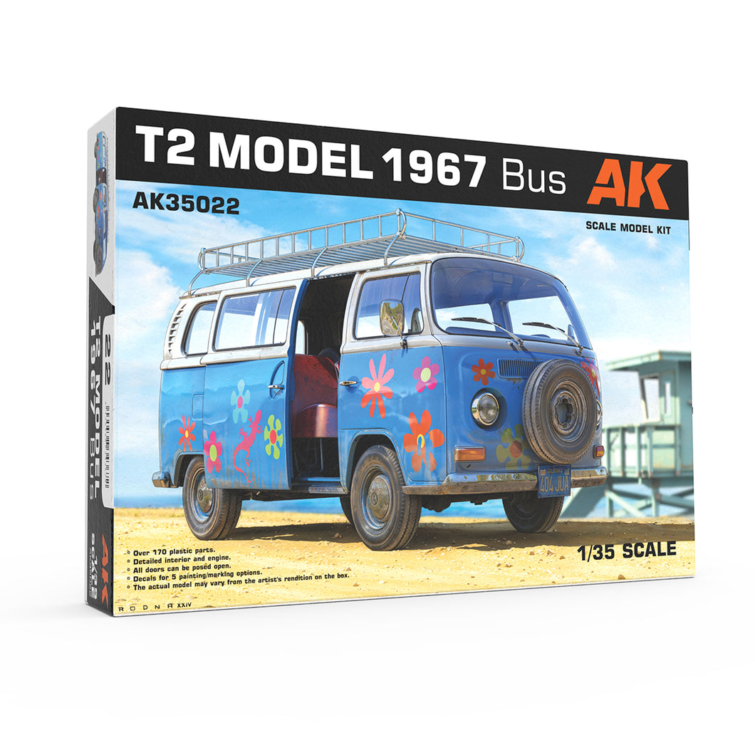 T2 Model 1967 Bus 1:35 Scale