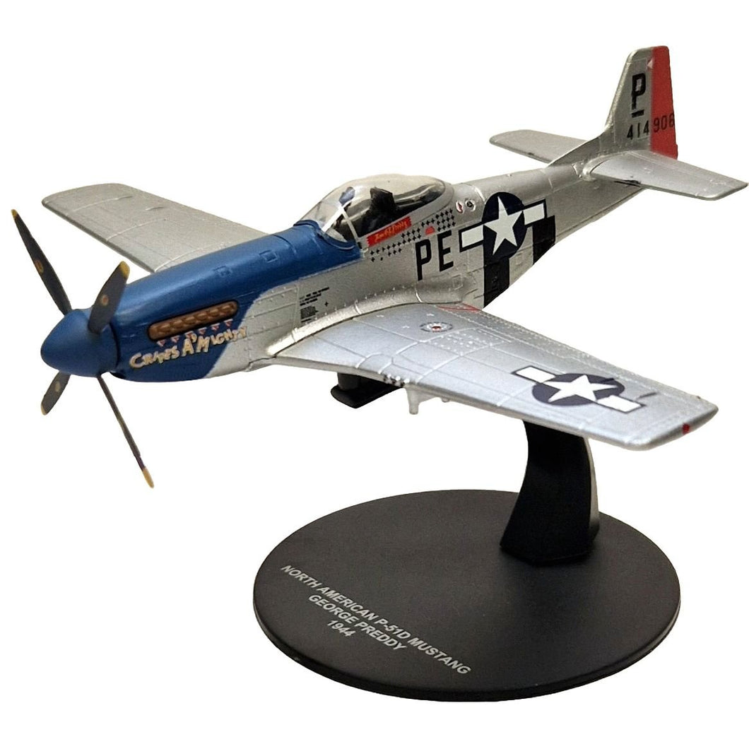 Die-Cast North American Mustang P-51 George Preddy 1944