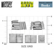 Load image into Gallery viewer, Resin Bits - Books 1/48 scale
