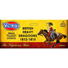 Load image into Gallery viewer, British Heavy Dragoons 1812-1815 28mm
