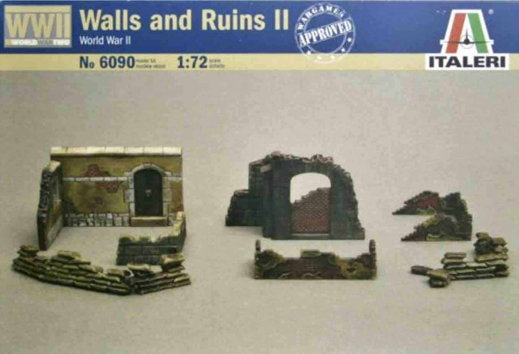 Walls and Ruins II 1:72 scale