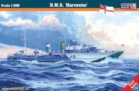 H.M.S. Harvester 1:500 scale