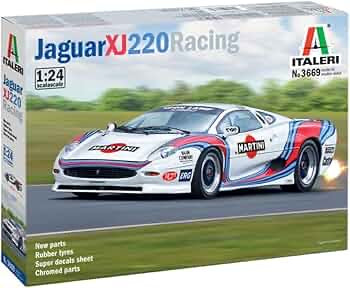 Jaguar XJ 220 Race Car 1:24 scale