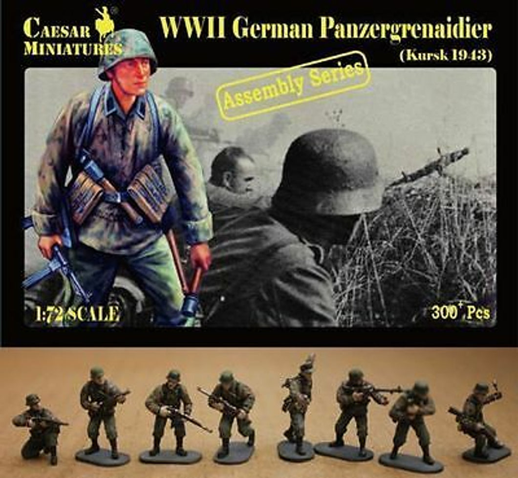 WWII German Panzergrenadier (Kursk 1943) 1:72 Caesar Miniatures