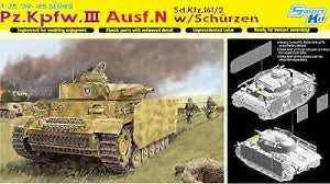 Pz.Kpfw.III Ausf.N w/Schurzen 1:35 scale