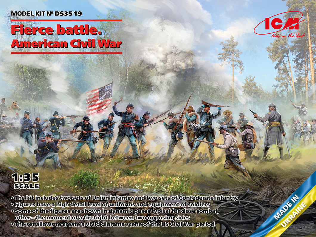 Fierce Battle, American Civil War 1:35 scale